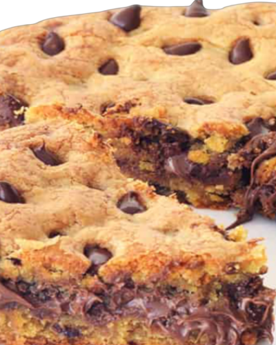 Cookie Cake Stuffed with Nutella