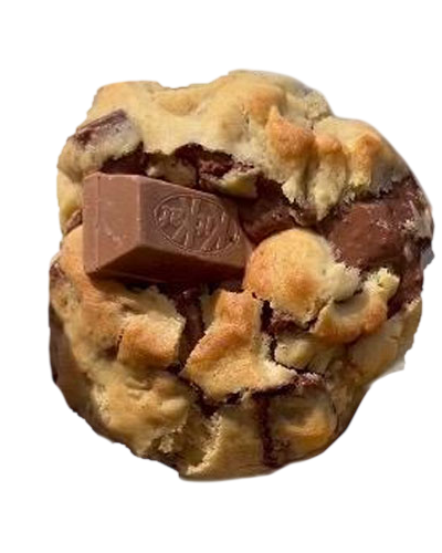 Kit Kat Stuffed Cookie