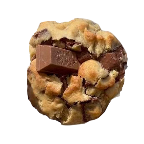 Kit Kat Stuffed Cookie